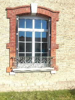Pose de fenêtre en pvc blanc