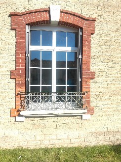 Pose de fenêtre en pvc blanc