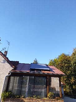 Pose de store de véranda en aluminium