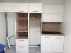 Fabrication et pose kitchenette